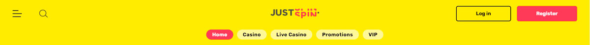 Just Spin Casino Virallinen sivusto